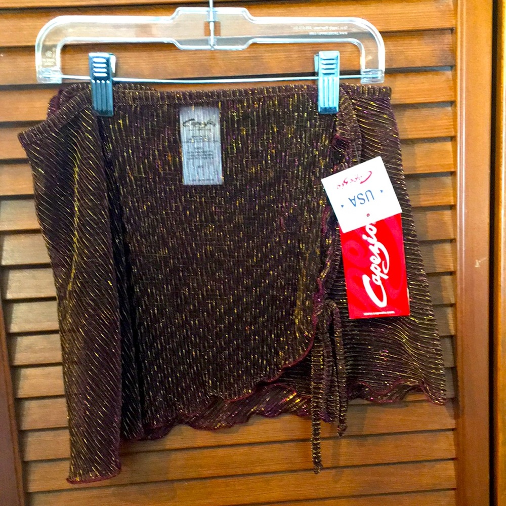 Capezio Wrap Skirt Flare M-L New